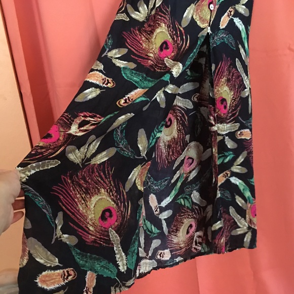 Floral Maxi Dress with Button Detail - Picture 5 of 11